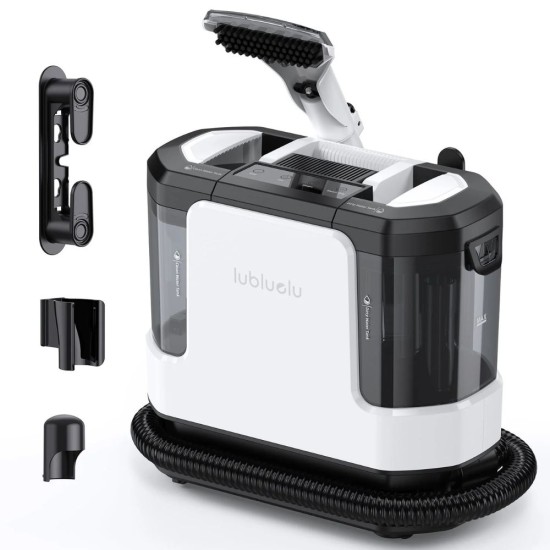 Перяща Прахосмукачка за Килими и Тапицерии Lubluelu V11 - 1900W, 16 500 Pa, Бяла