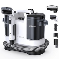 Перяща Прахосмукачка за Тапицерии и Килими със Студена Вода Lubluelu V6 - 450W, 13 500Pa, Бяла