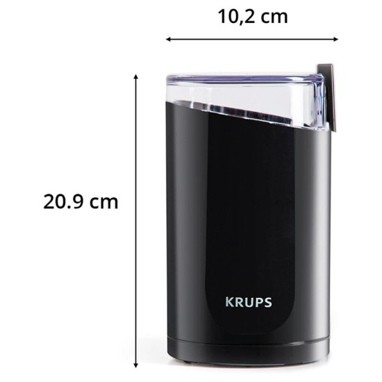 Кафемелачка Krups F20342 - 200W, Черна