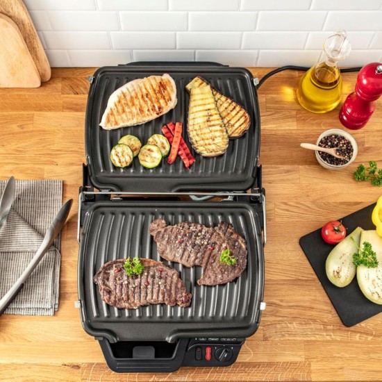 Контактен Грил Барбекю с Незалепващо Покритие Tefal GC3050, 2000W