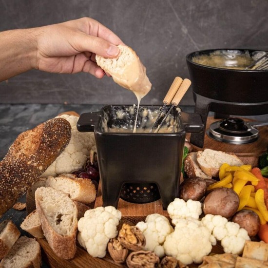 Фондю Комплект Boska Tapas Fondue Set Nero L, 600 мл