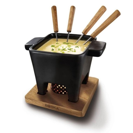 Фондю Комплект Boska Tapas Fondue Set Nero L, 600 мл