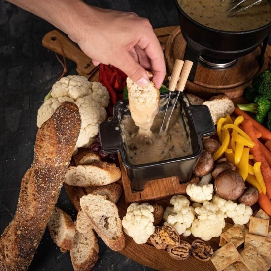 Фондю Комплект Boska Tapas Fondue Set Nero L, 600 мл