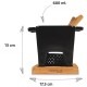 Фондю Комплект Boska Tapas Fondue Set Nero L, 600 мл