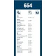 Предни Чистачки за Автомобил Bosch Twin 654 - 650/340мм