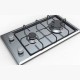 Газов Котлон с  2 Зони за Готвене Beko HDCG 32220 FX, Инокс