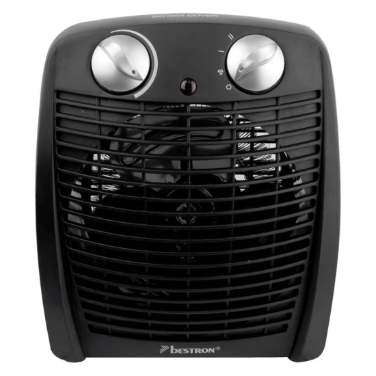 Електрическа Вентилаторна Печка Духалка Bestron AFH211B – 2000W, Черна