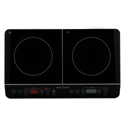 Двоен Индукционен Стъклокерамичен Котлон ProfiCook PC-DKI 1067 - 3500W, Черен
