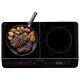 Двоен Индукционен Стъклокерамичен Котлон ProfiCook PC-DKI 1067 - 3500W, Черен