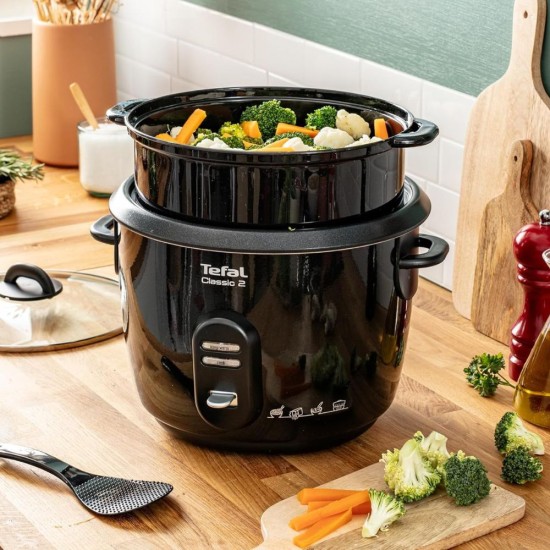 Автоматична Оризоварка с Поддържане на Топлина Tefal Classic 2 RK103811, 5L