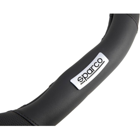 Калъф за Волан със Сплескана Основа Sparco SPCS149BK - 35см, Черен