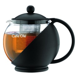 Стъклен Чайник с Инфузер Café Olé CMP-12TP, 1.2L