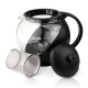 Стъклен Чайник с Инфузер Café Olé CMP-12TP, 1.2L