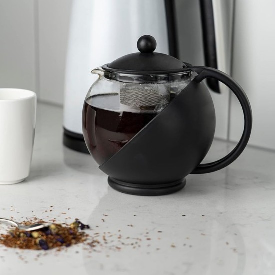 Стъклен Чайник с Инфузер Café Olé CMP-12TP, 1.2L