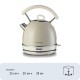 Електрическа Кана Ariete Vintage 2877 – 2000W, 1.7л, Бежова