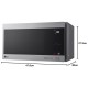 Микровълнова Фурна LG NeoChef MS2595CIS - 25L, 1000 W