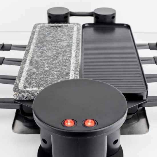 Раклет Грил за 8 Души с Въртяща се Основа H.Koenig RP360, 1200 W 