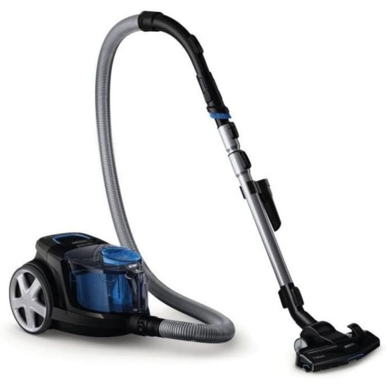 Прахосмукачка без Торба Philips PowerPro Compact FC9331/09 - 900W, Черна