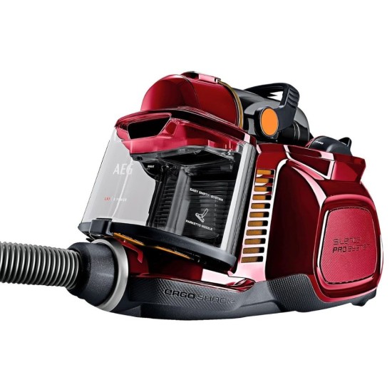 Прахосмукачка AEG LX7-2-CR-A 600 W, Червена
