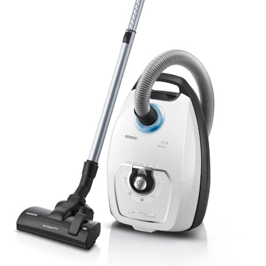 Прахосмукачка Siemens VSZ7442S - 650W, Бяла