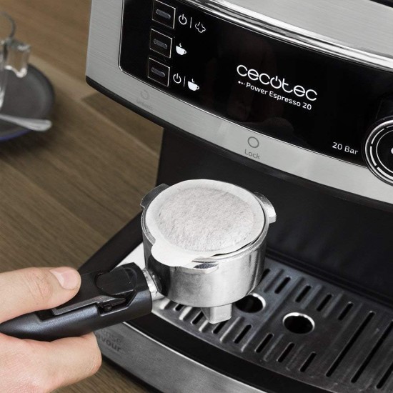 Еспресо Кафемашина Cecotec Power Espresso 20 - 850 W, 20 bar