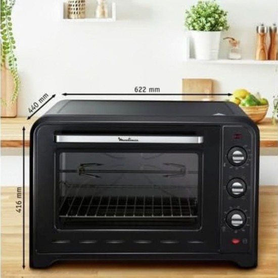 Електрическа Мини Фурна Moulinex Optimo OX495810 - 2200W, 60л, Чернa