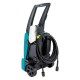 Водоструйка Makita HW1200 - 1800W, 120bar, 420л/ч, Синя