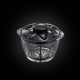 Мини Чопър със Стъклена Купа Russell Hobbs 24660-56, 200W, Червен