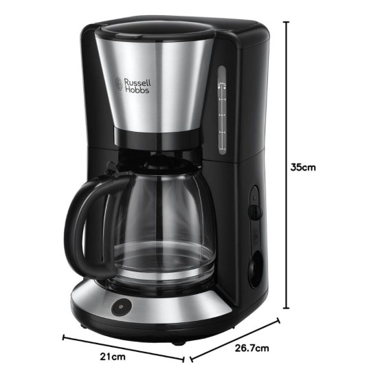 Кафемашина за Шварц Кафе Russell Hobbs 24010-56 1.25L