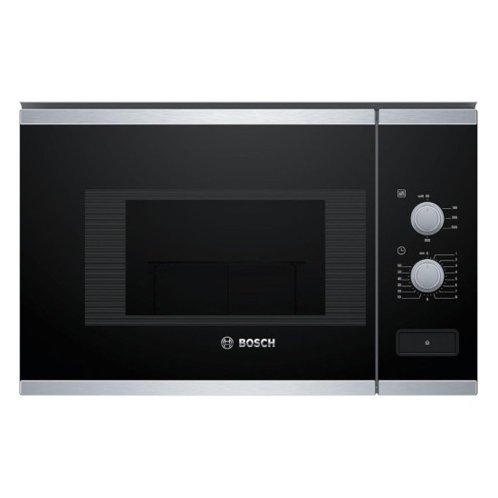 Микровълнова Фурна за Вграждане Bosch BFL520MS0 - 800W, 20л, Черна