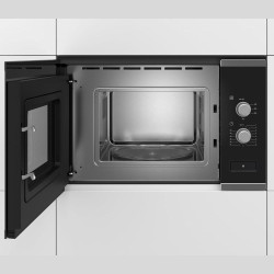 Микровълнова Фурна за Вграждане Bosch BFL520MS0 - 800W, 20л, Черна