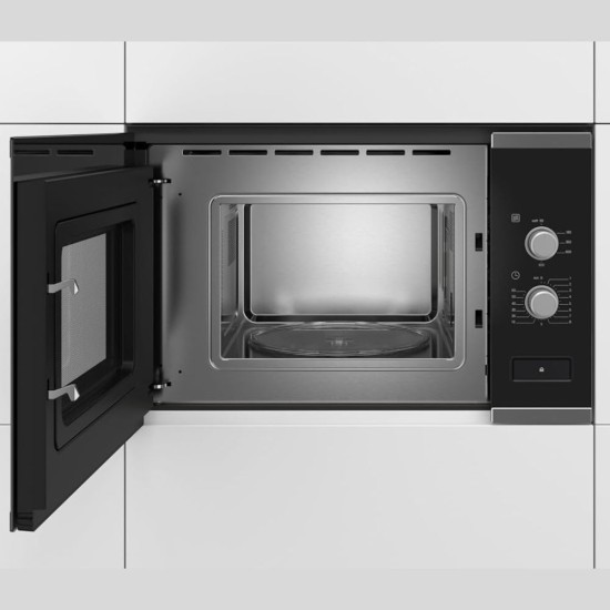 Микровълнова Фурна за Вграждане Bosch BFL520MS0 - 800W, 20л, Черна