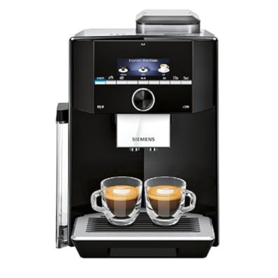 Кафеавтомат Siemens EQ9 Plus s300 TI923309RW, 1500W, Черен
