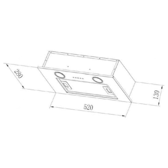 Кухненски Абсорбатор за Вграждане Candy CBG625/1X – Компактен и Мощен