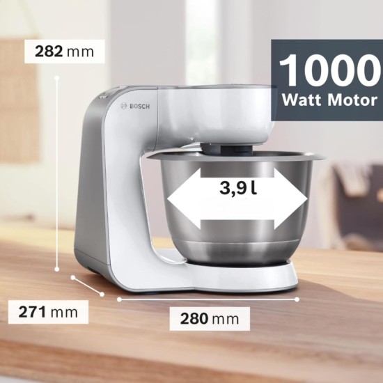Кухненски Робот Bosch MUM58L20 CreationLine - 1000W, 3.9л