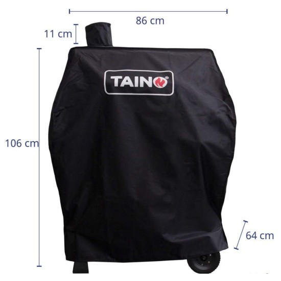Покривало За Грил TAINO Hero XL – 86 x 106 x 64см, Водоустойчиво, Черно
