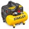 Тих Компресор за Въздух Stanley DST 100/8/6 - 750W, 59 dB, Жълт