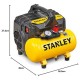 Тих Компресор за Въздух Stanley DST 100/8/6 - 750W, 59 dB, Жълт