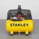 Тих Компресор за Въздух Stanley DST 100/8/6 - 750W, 59 dB, Жълт