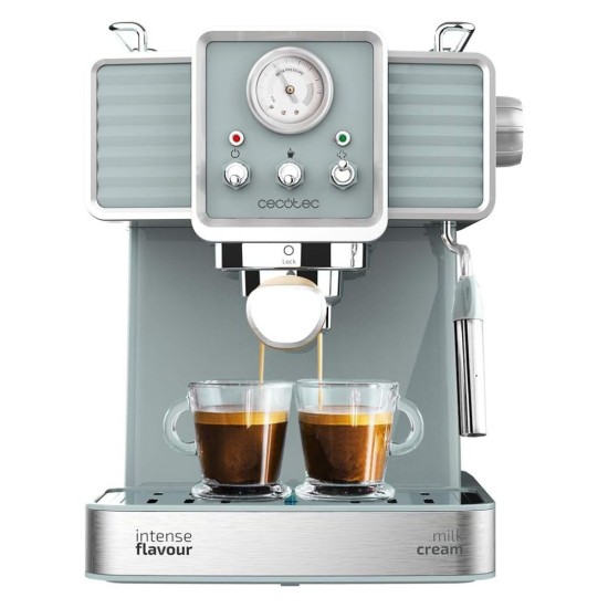 Еспресо Кафе Машина Cecotec Power Espresso 20, Тюркоаз