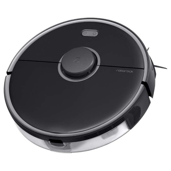 Робот Прахосмукачка с Моп Roborock S5 Max, Черен