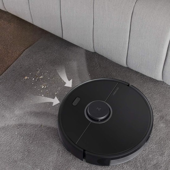 Робот Прахосмукачка с Моп Roborock S5 Max, Черен