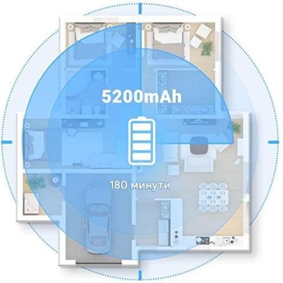 Робот Прахосмукачка с Моп Roborock S5 Max, Черен