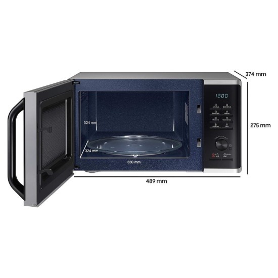 Микровълнова Фурна Samsung MS2AK3515AS - 800W, 23л