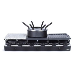 Електрически Раклет Грил и Фондю за 12 Души Livoo DOC234, 1650W