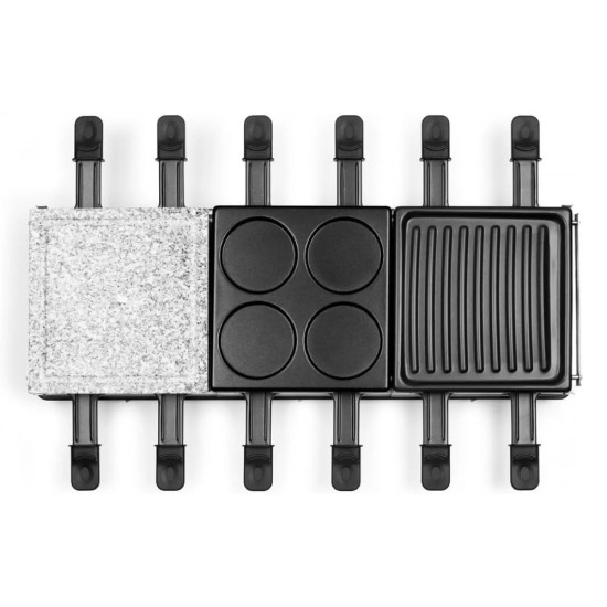 Електрически Раклет Грил и Фондю за 12 Души Livoo DOC234, 1650W