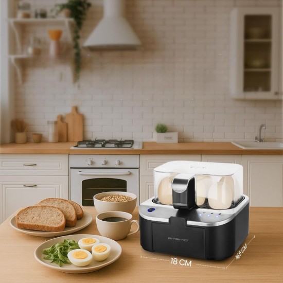 Уред за Варене на Яйца Emerio EB-123177.1 , 6 Яйца, 400 W
