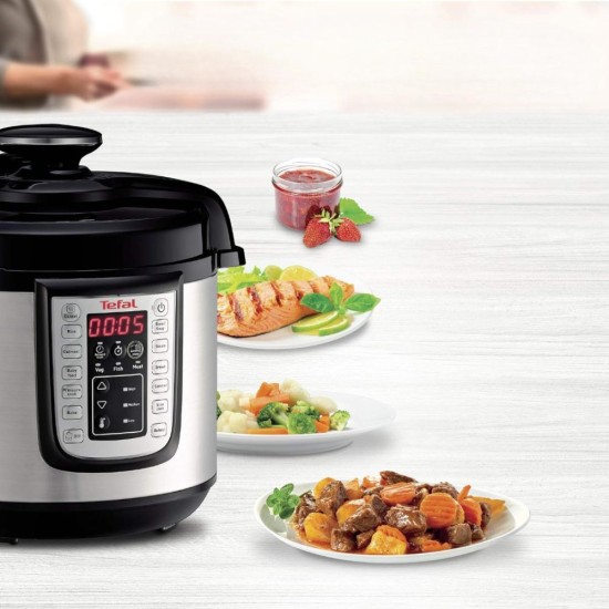 Мултикукър с 25 Автоматични Програми Tefal Fast+Delicious, 6L