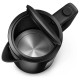 Електрическа Кана за Вода Philips HD9318/20, 1.7L, Черна