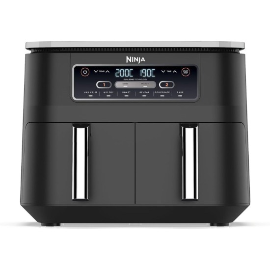 Еър Фрайър с Две Зони за Готвене Ninja Foodi Dual Zone AF300EU, 7.6L
